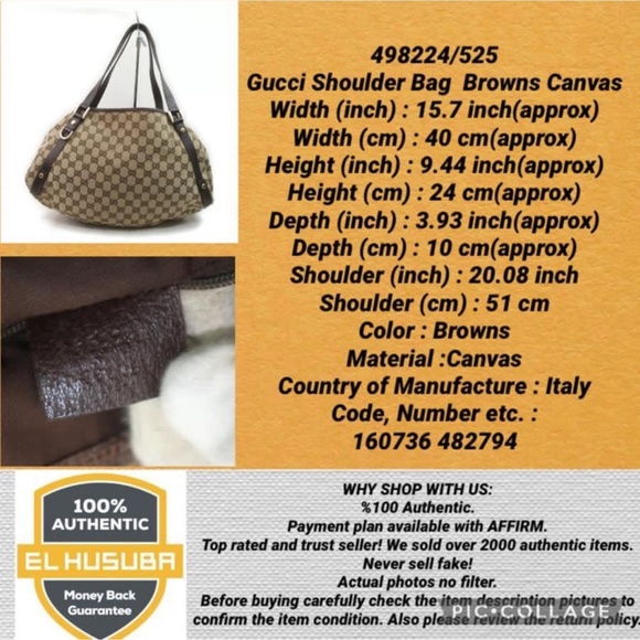 Vintage Gucci Shoulder Bag ✨ - Picture 5 of 5